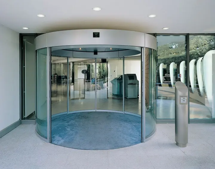 Curved Sliding Doors — Zamco installation in Kuwait