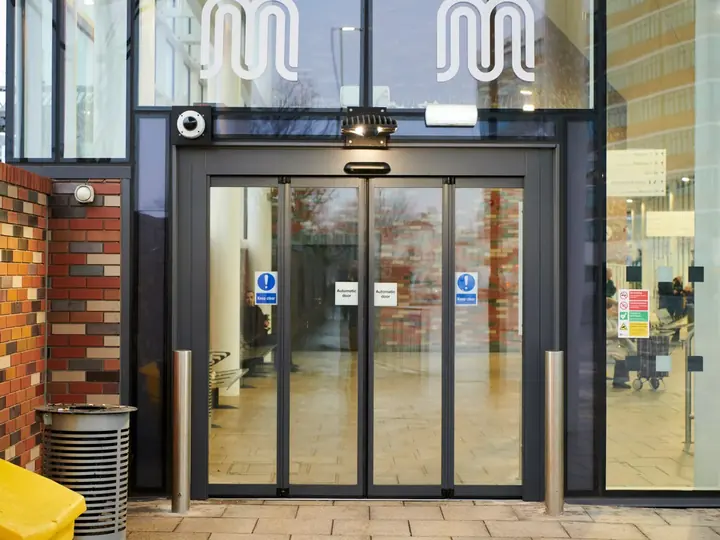 Automatic Folding Doors — Zamco installation in Kuwait