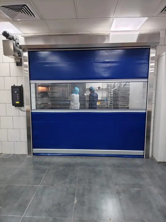 High-Speed Doors — Zamco installation in Kuwait