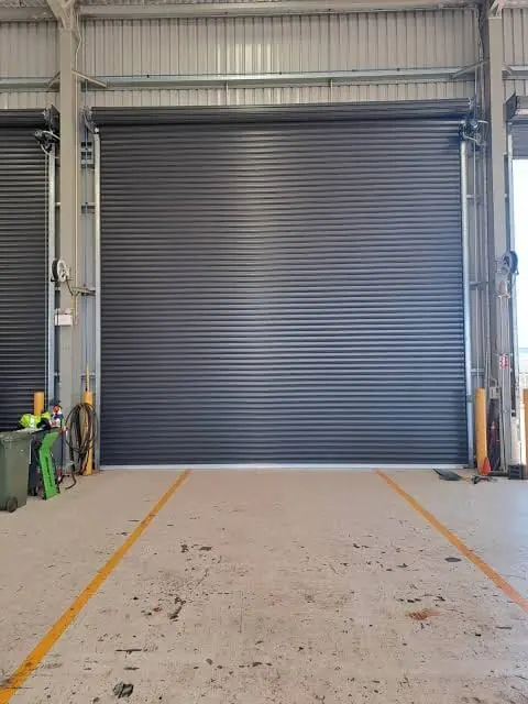 Industrial Roller Shutter Doors — Zamco installation in Kuwait