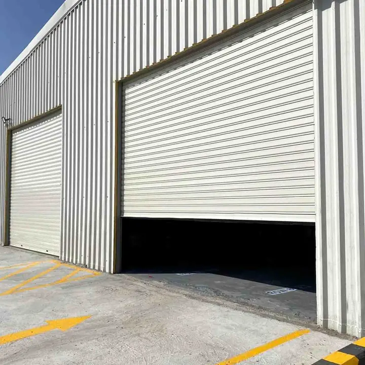 Steel Roller Shutters — Zamco installation in Kuwait